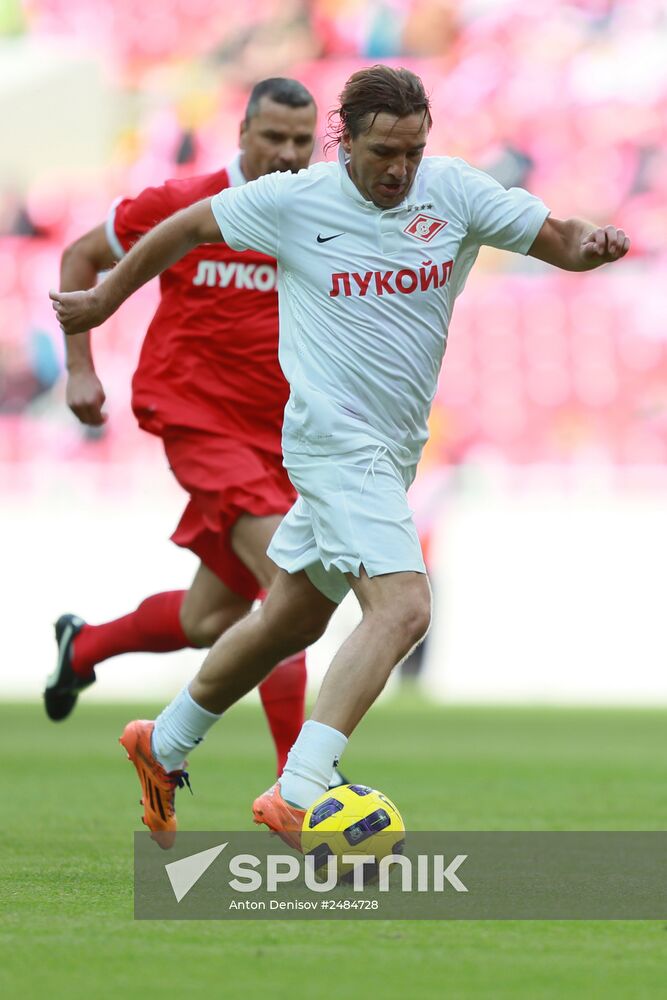 Football. Spartak Moscow All-Star Game