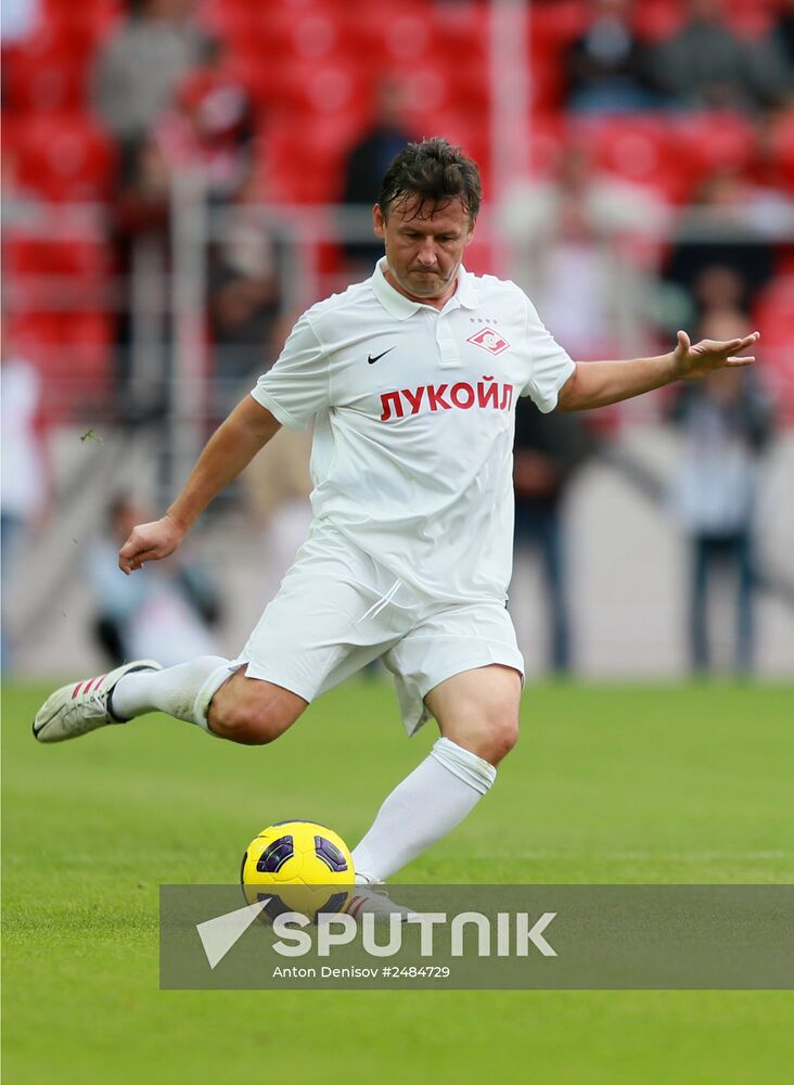 Football. Spartak Moscow All-Star Game