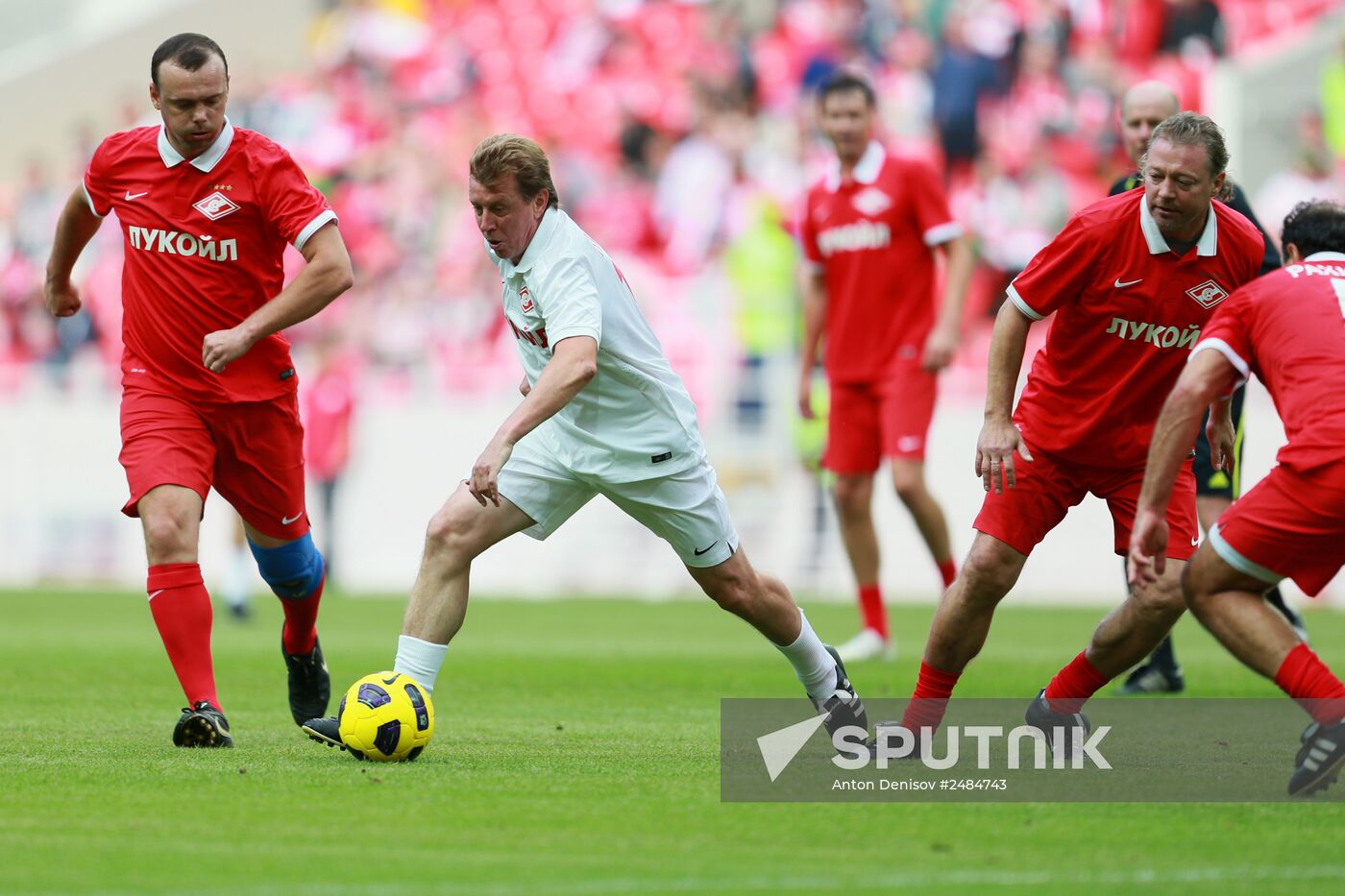 Football. Spartak Moscow All-Star Game