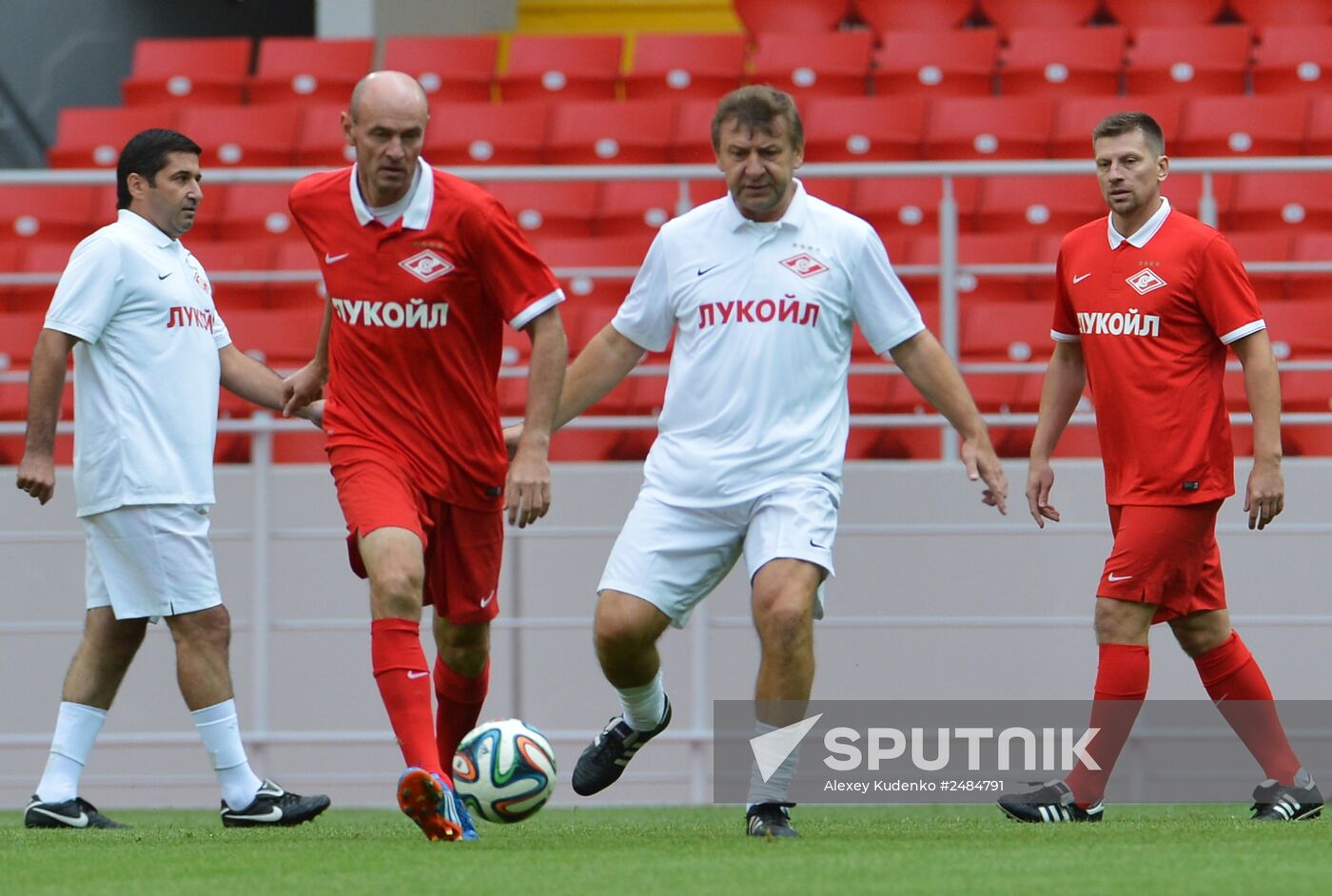 Football. Spartak Moscow All-Star Game