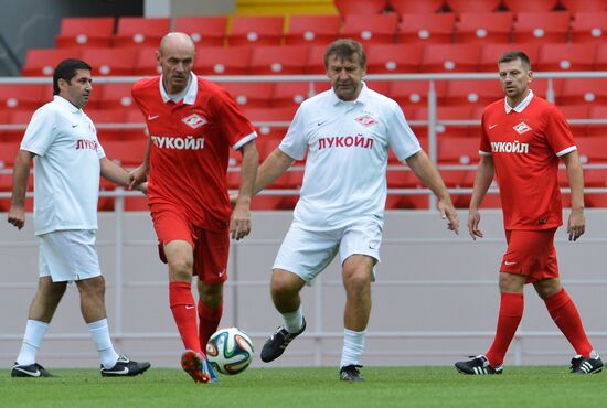 Football. Spartak Moscow All-Star Game