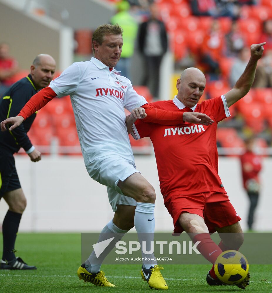 Football. Spartak Moscow All-Star Game