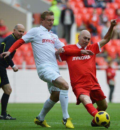 Football. Spartak Moscow All-Star Game