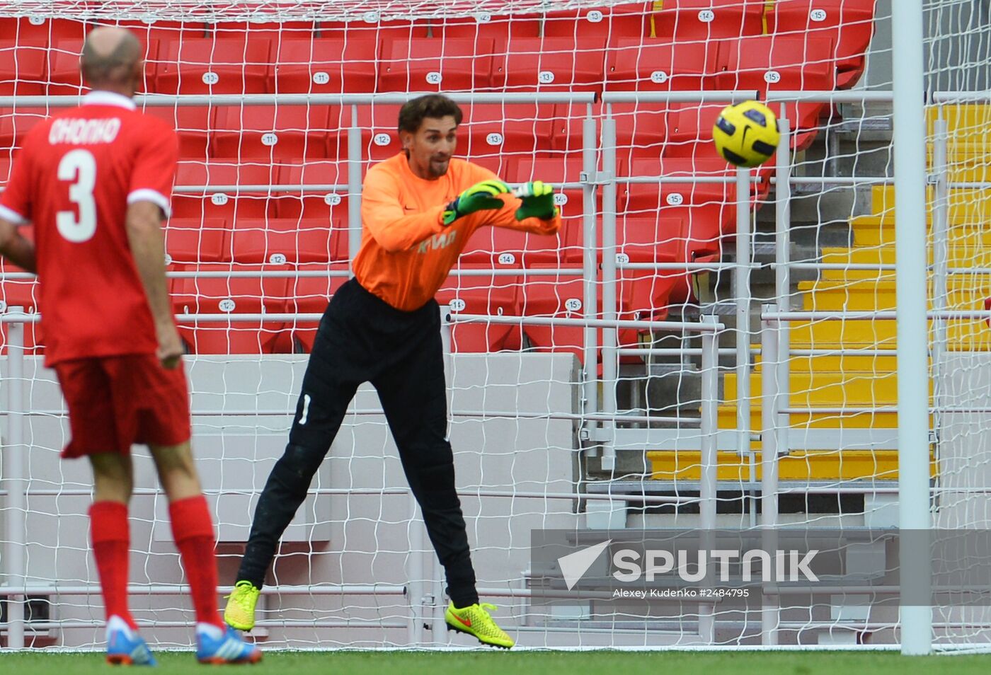 Football. Spartak Moscow All-Star Game