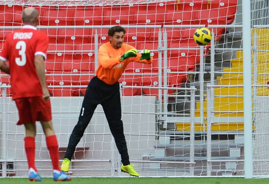 Football. Spartak Moscow All-Star Game