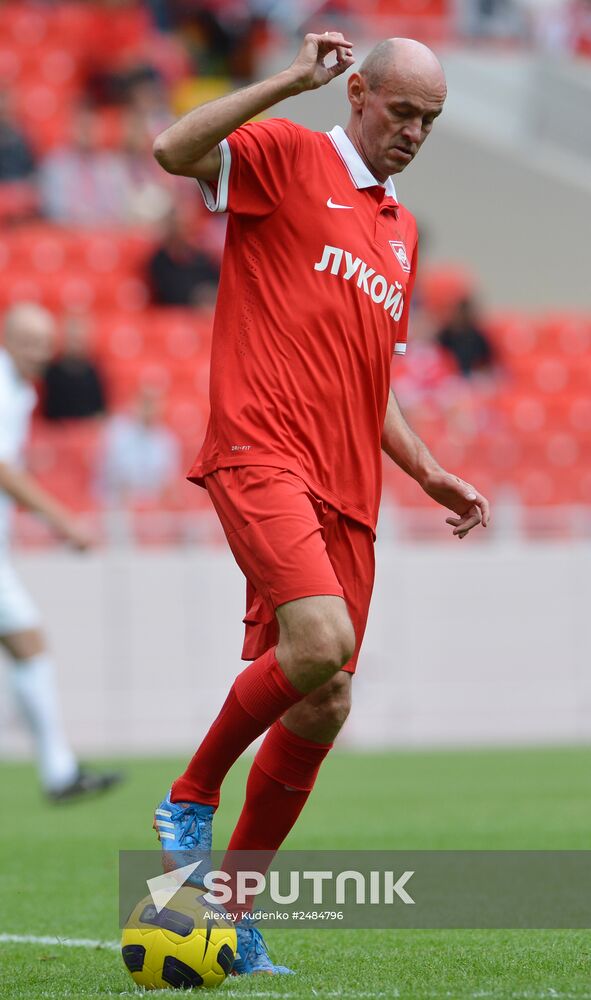 Football. Spartak Moscow All-Star Game