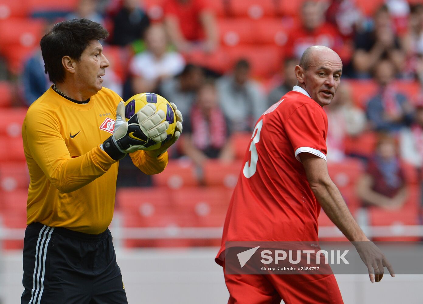 Football. Spartak Moscow All-Star Game