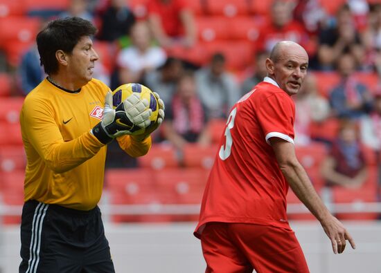 Football. Spartak Moscow All-Star Game
