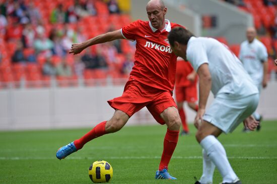 Football. Spartak Moscow All-Star Game