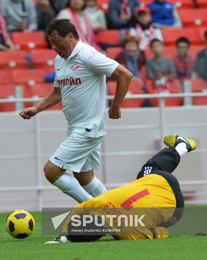 Football. Spartak Moscow All-Star Game