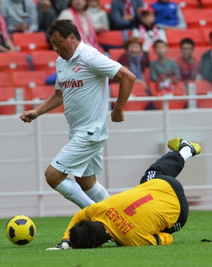 Football. Spartak Moscow All-Star Game