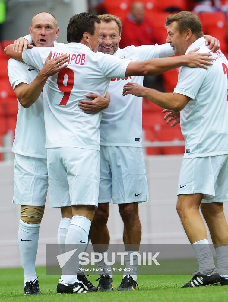 Football. Spartak Moscow All-Star Game