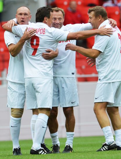 Football. Spartak Moscow All-Star Game