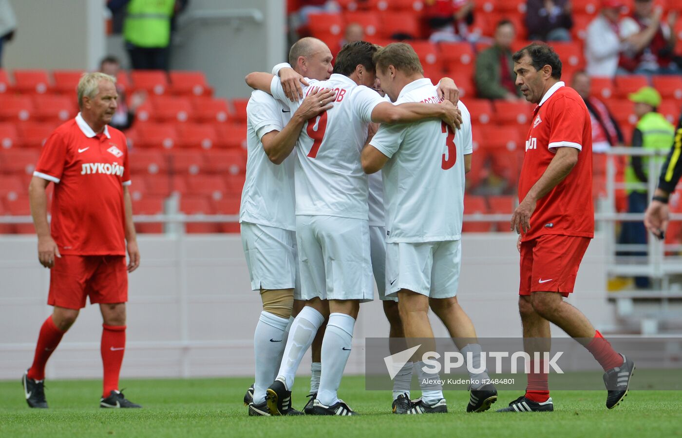 Football. Spartak Moscow All-Star Game