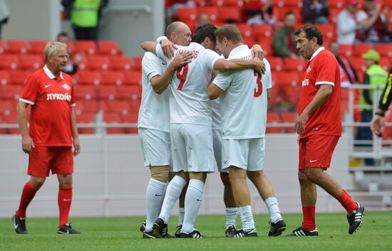 Football. Spartak Moscow All-Star Game