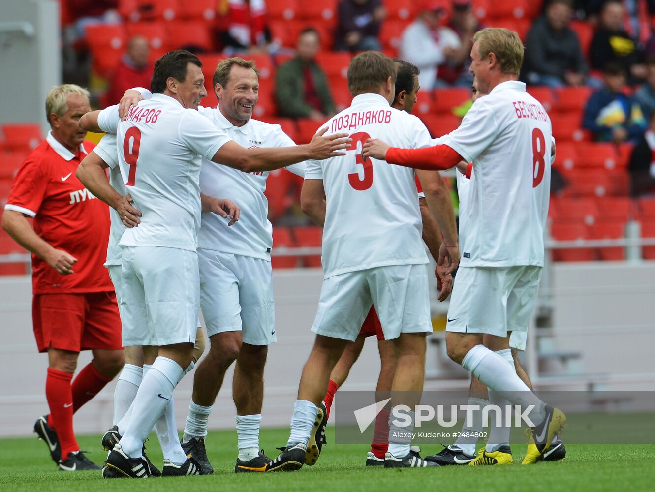 Football. Spartak Moscow All-Star Game