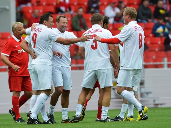 Football. Spartak Moscow All-Star Game