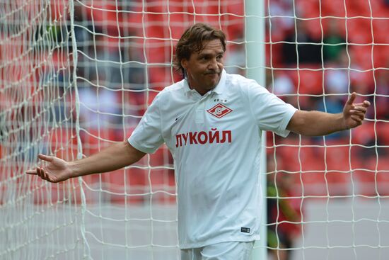 Football. Spartak Moscow All-Star Game