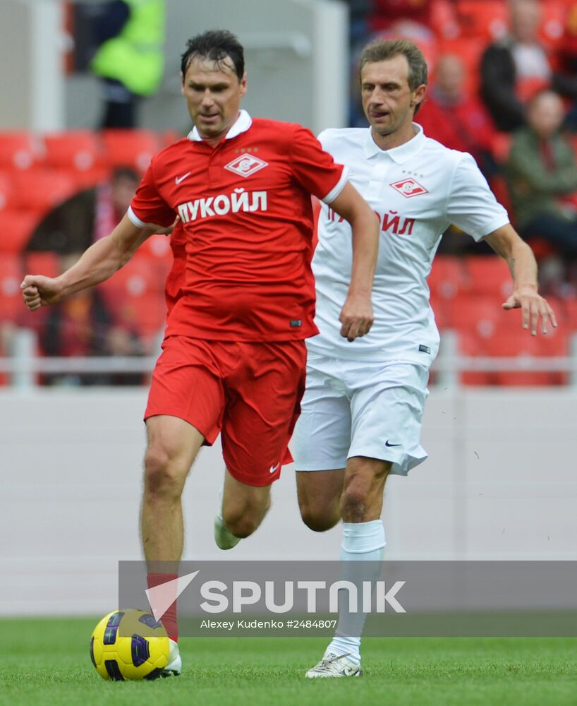 Football. Spartak Moscow All-Star Game