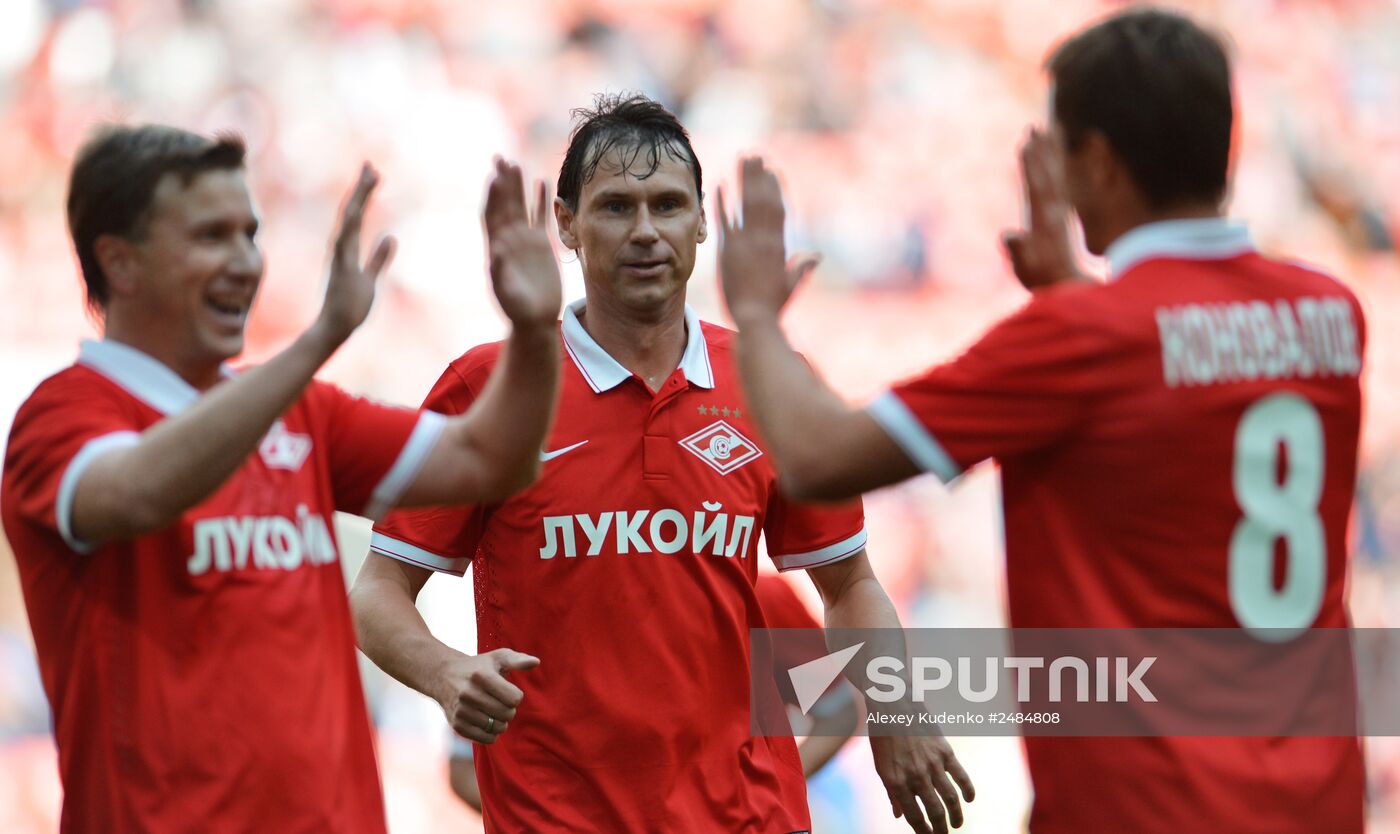 Football. Spartak Moscow All-Star Game