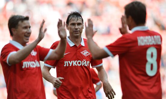 Football. Spartak Moscow All-Star Game