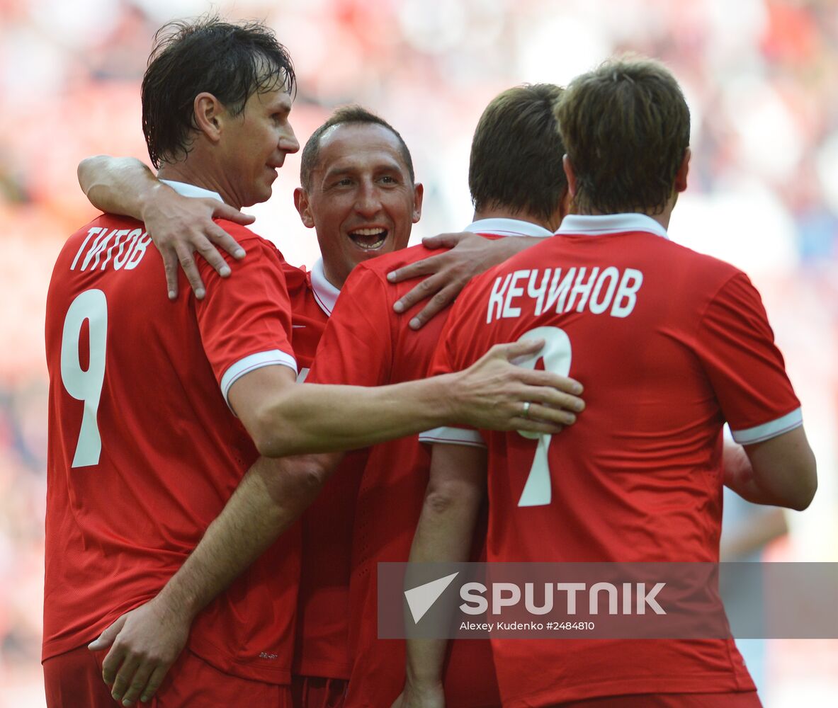 Football. Spartak Moscow All-Star Game