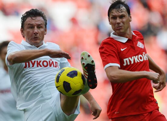 Football. Spartak Moscow All-Star Game