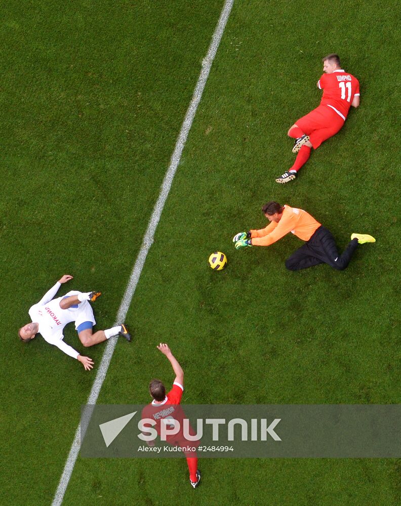 Football. Spartak Moscow All-Star Game