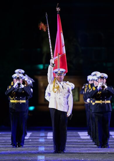 International Military Music Festival “Spasskaya Tower” opening ceremony