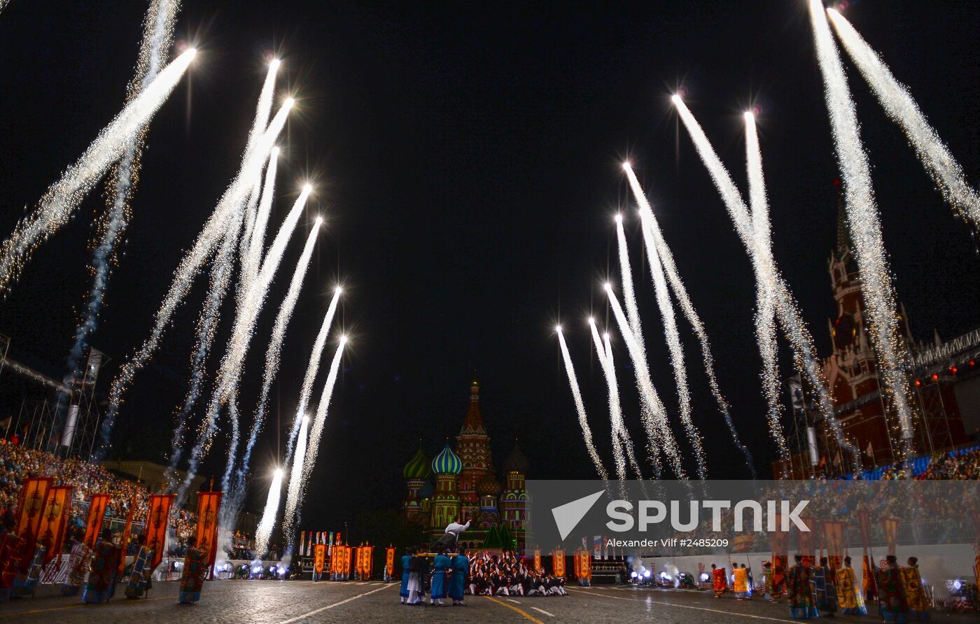 International Military Music Festival “Spasskaya Tower” opening ceremony