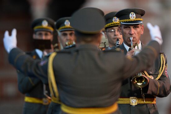 International Military Music Festival “Spasskaya Tower” opening ceremony