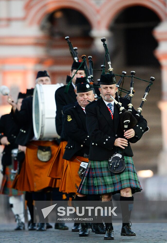 International Military Music Festival “Spasskaya Tower” opening ceremony