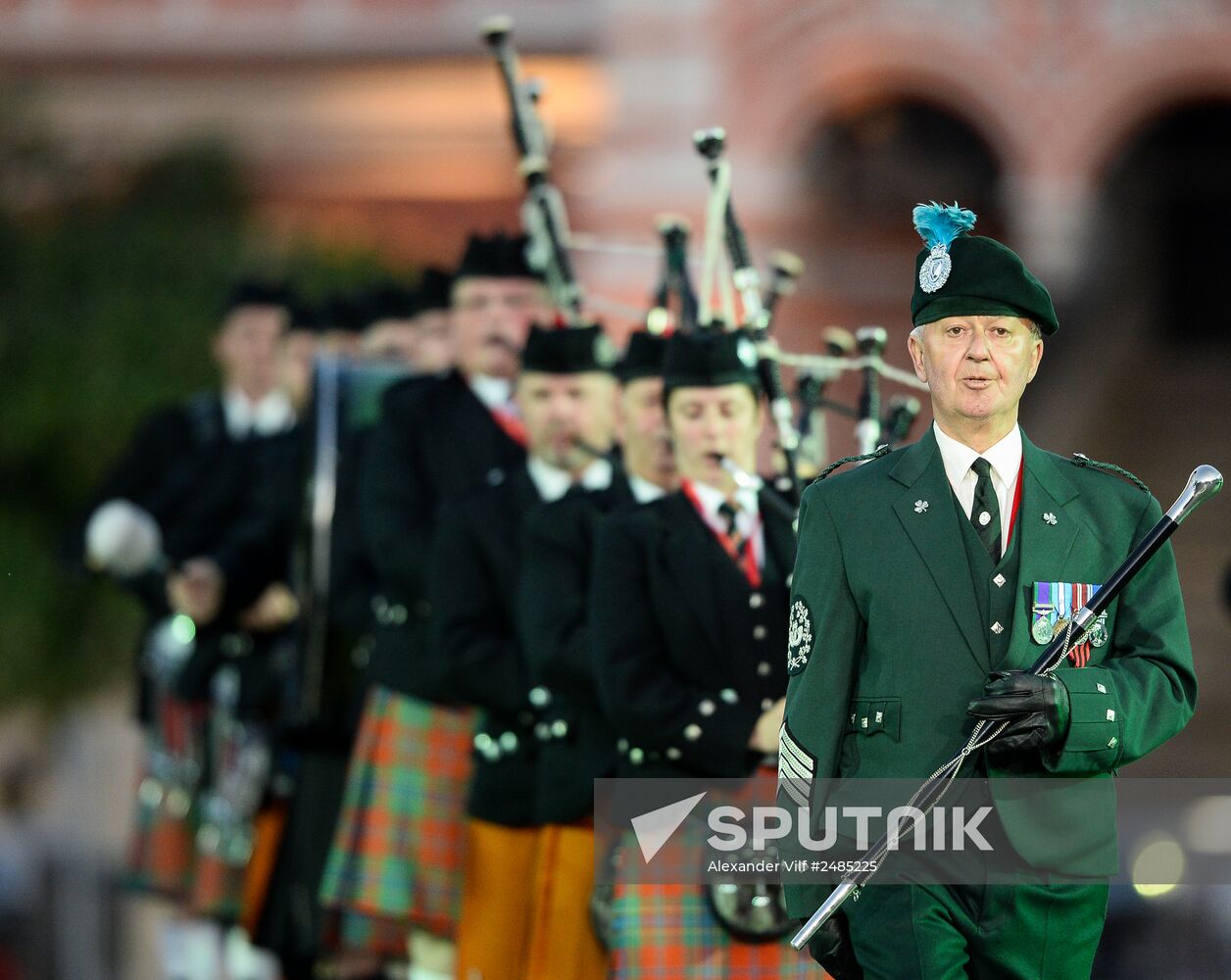 International Military Music Festival “Spasskaya Tower” opening ceremony