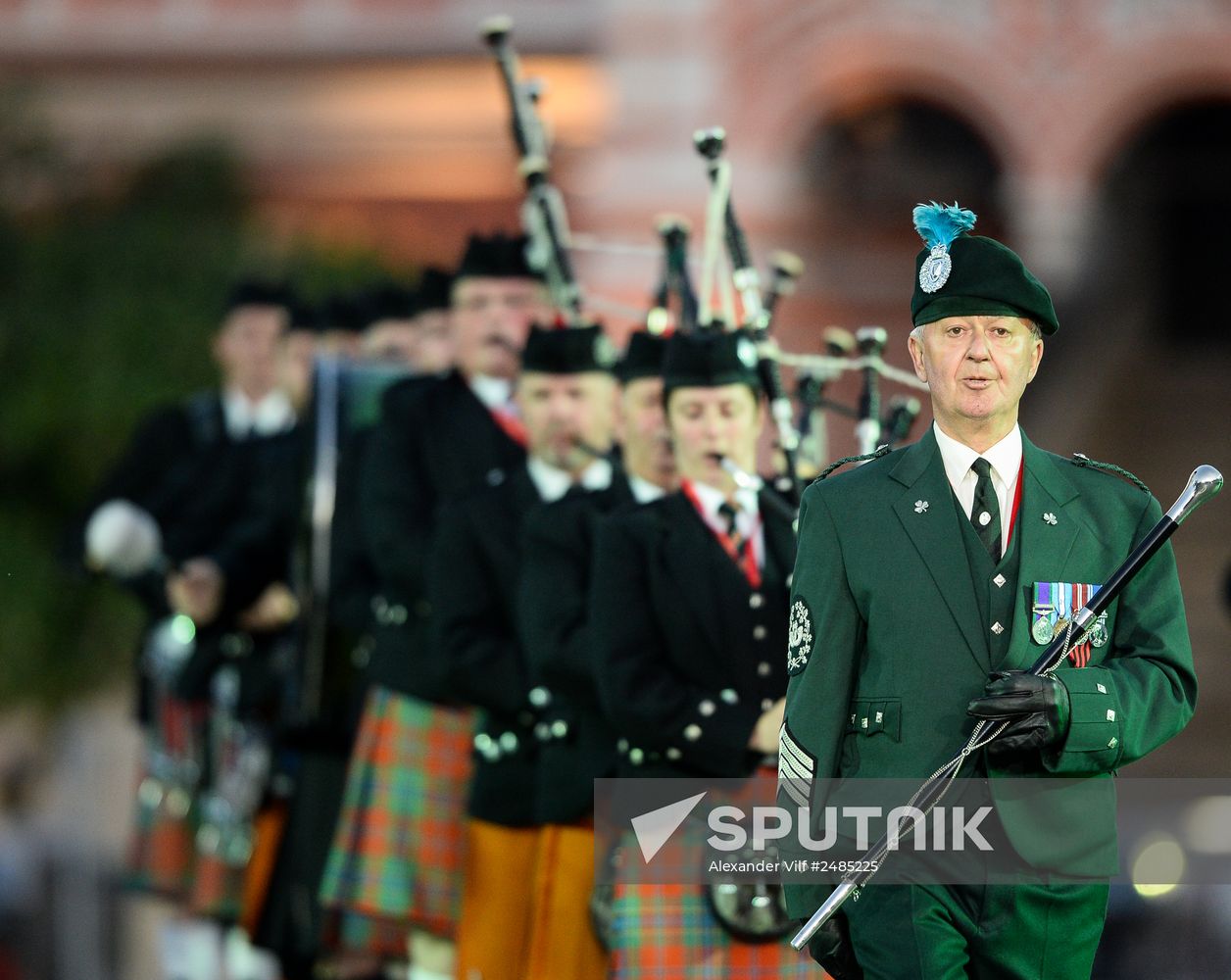 International Military Music Festival “Spasskaya Tower” opening ceremony