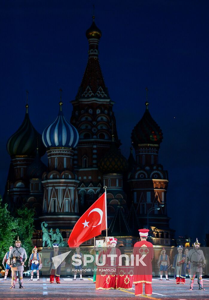 International Military Music Festival “Spasskaya Tower” opening ceremony