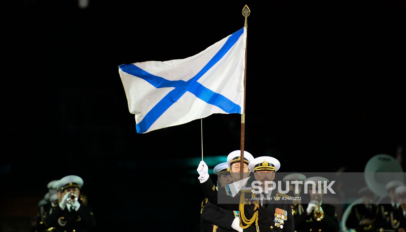 International Military Music Festival “Spasskaya Tower” opening ceremony