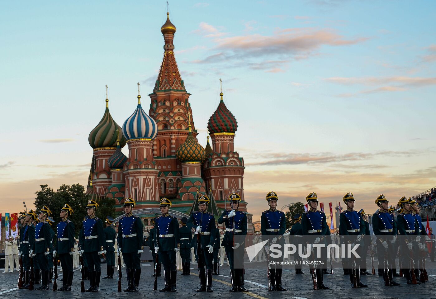 International Military Music Festival “Spasskaya Tower” opening ceremony