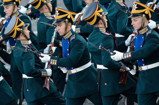 International Military Music Festival “Spasskaya Tower” opening ceremony