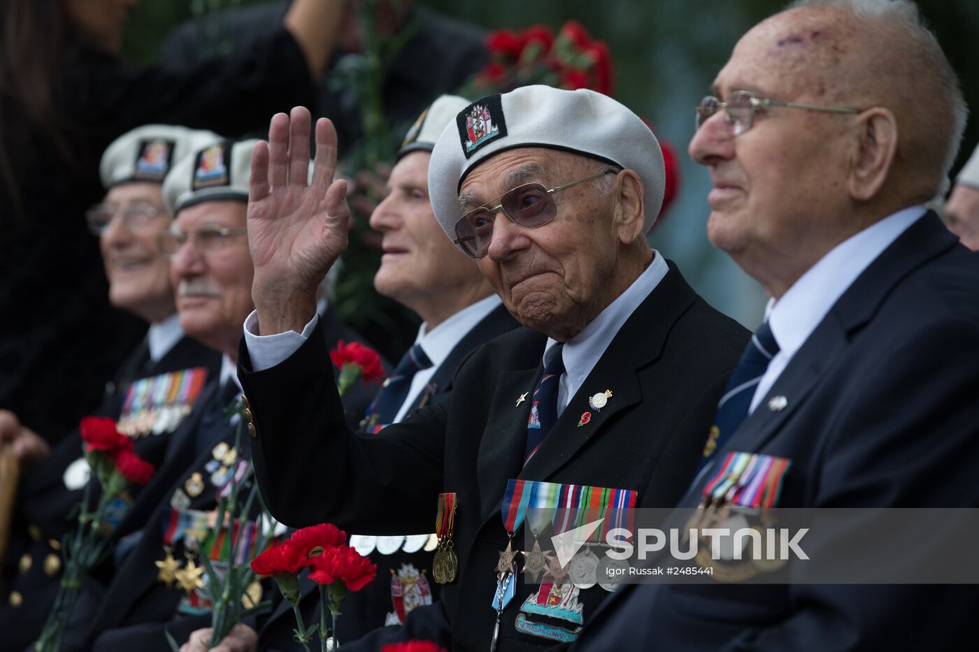 1941-1945 Arctic Convoy Sailors Memorial unveiled in St Petersburg