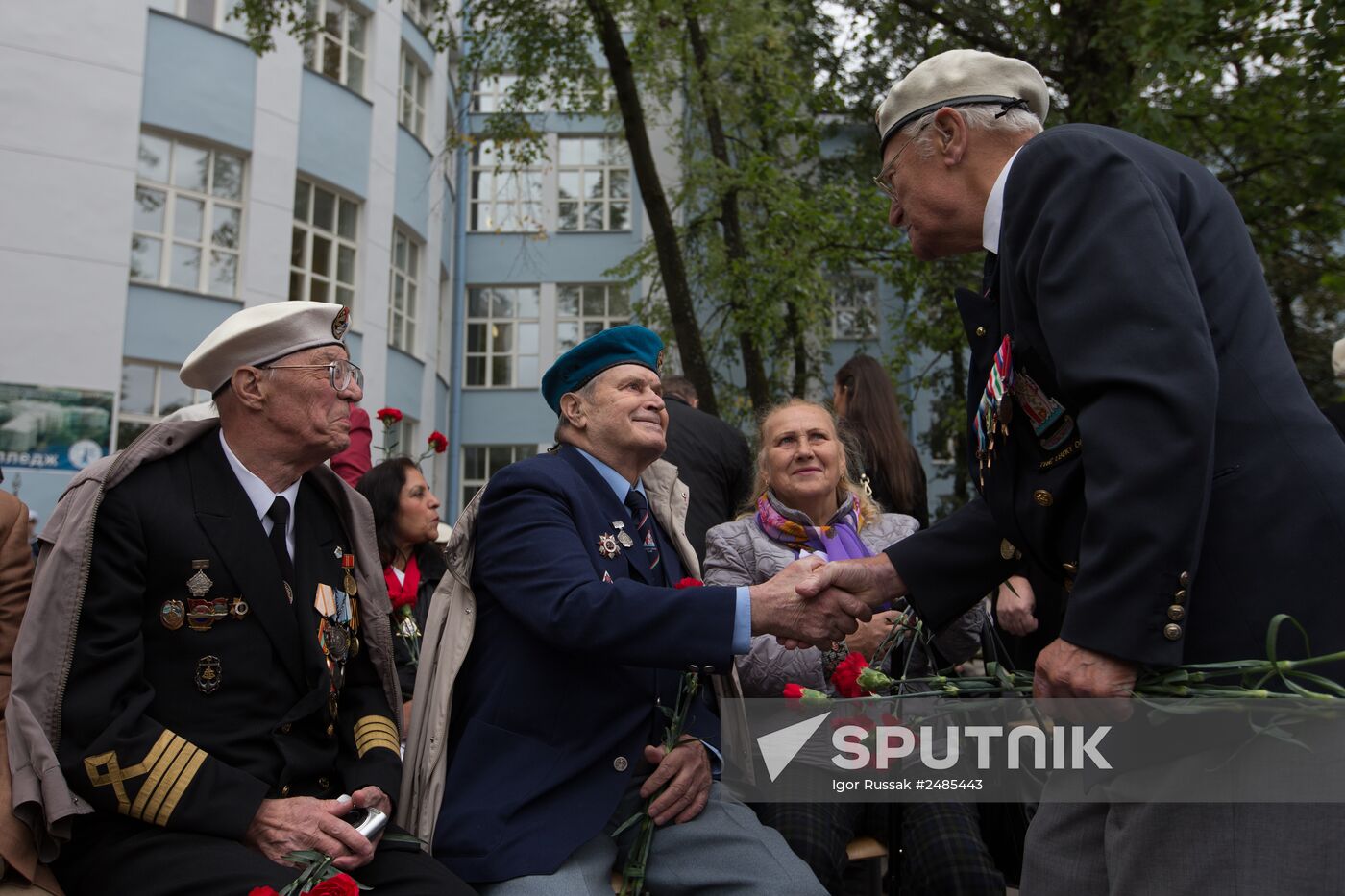 1941-1945 Arctic Convoy Sailors Memorial unveiled in St Petersburg