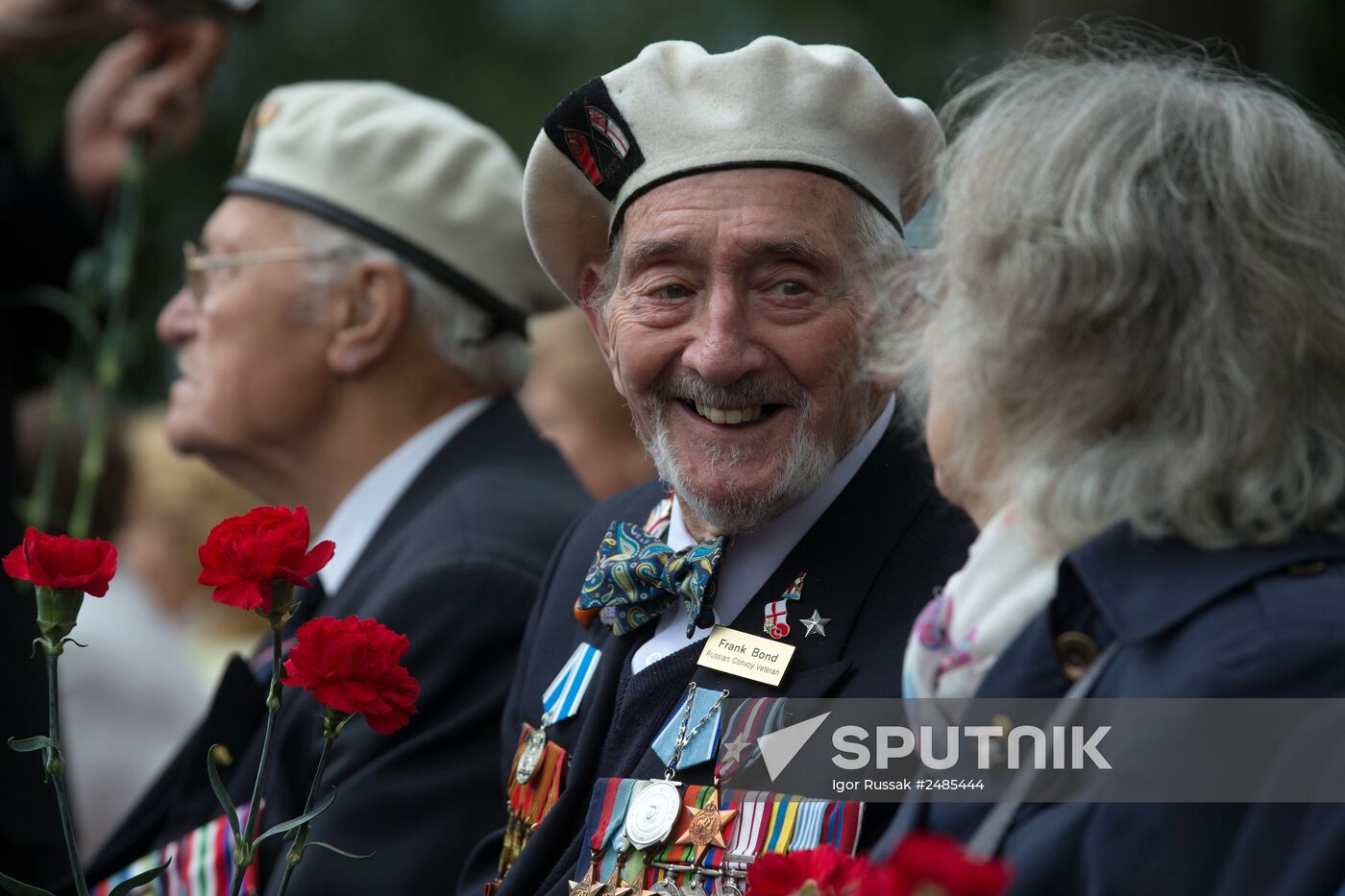 1941-1945 Arctic Convoy Sailors Memorial unveiled in St Petersburg