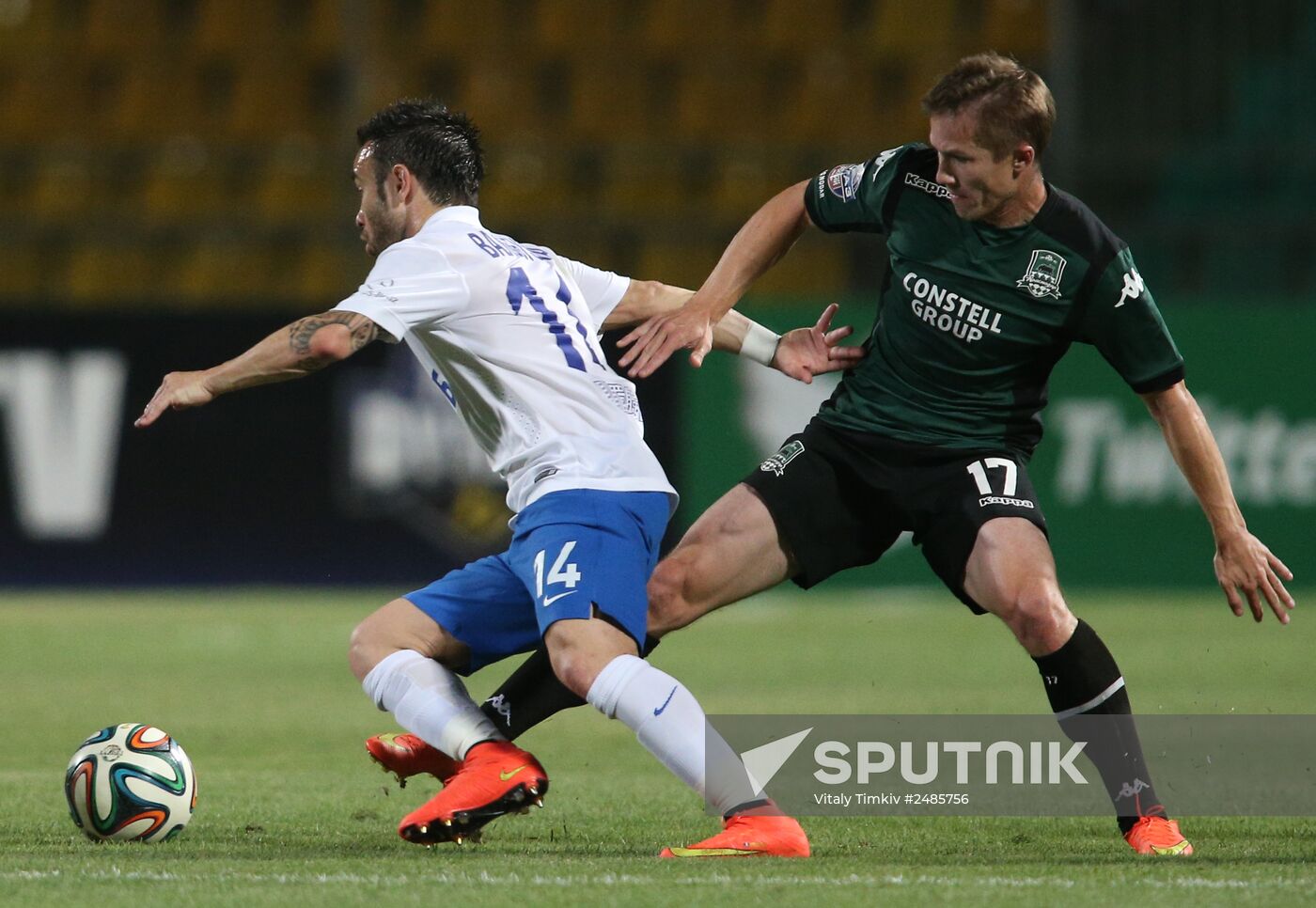 Russian Football Premier League. Krasnodar vs. Dynamo