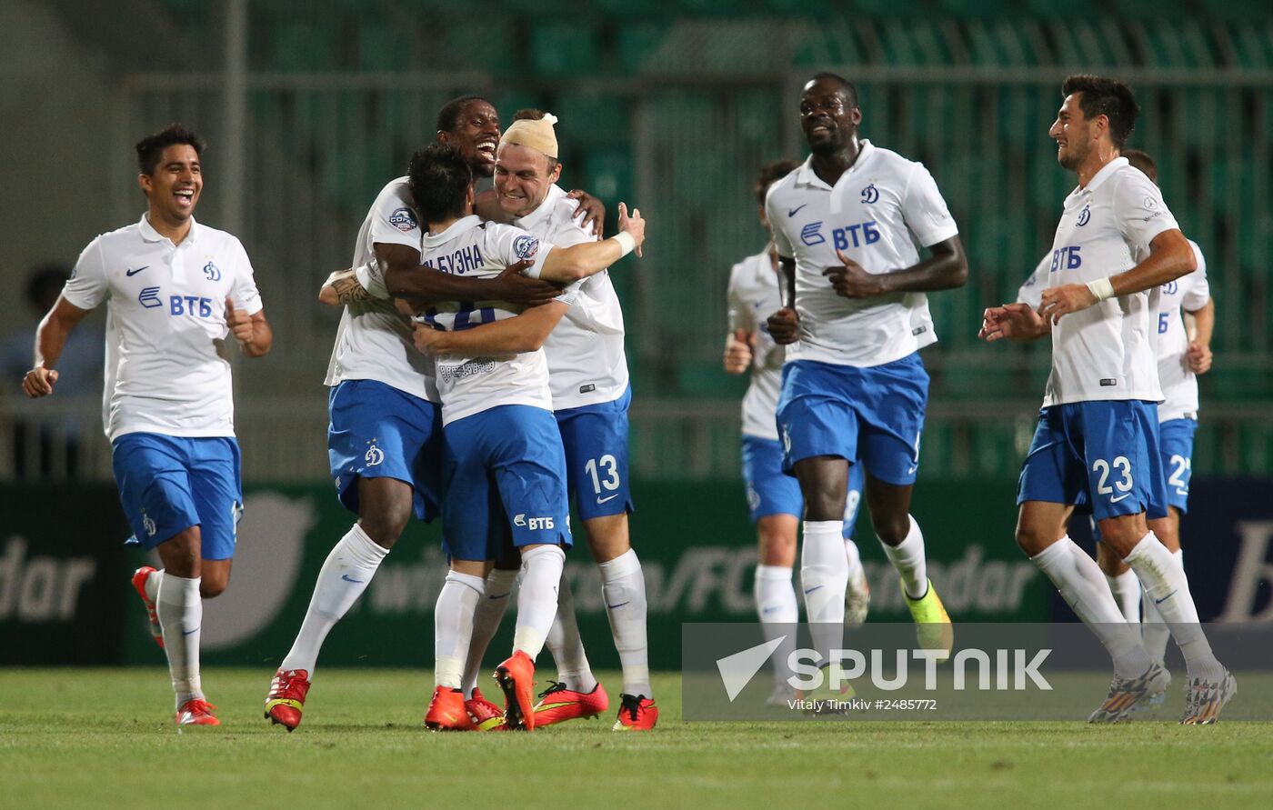 Russian Football Premier League. Krasnodar vs. Dynamo