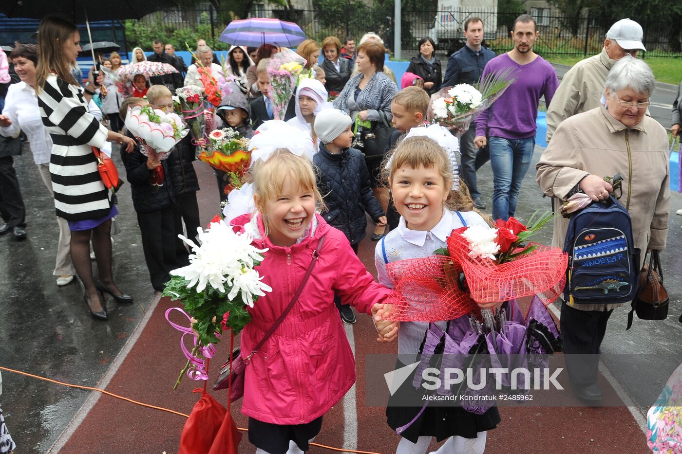 New school year starts in Russia