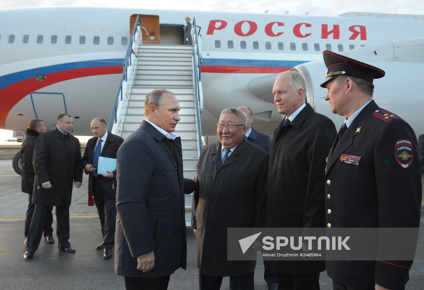 Vladimir Putin visits Far Eastern Federal District