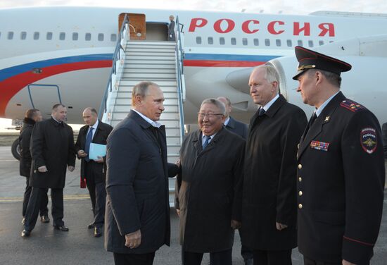 Vladimir Putin visits Far Eastern Federal District