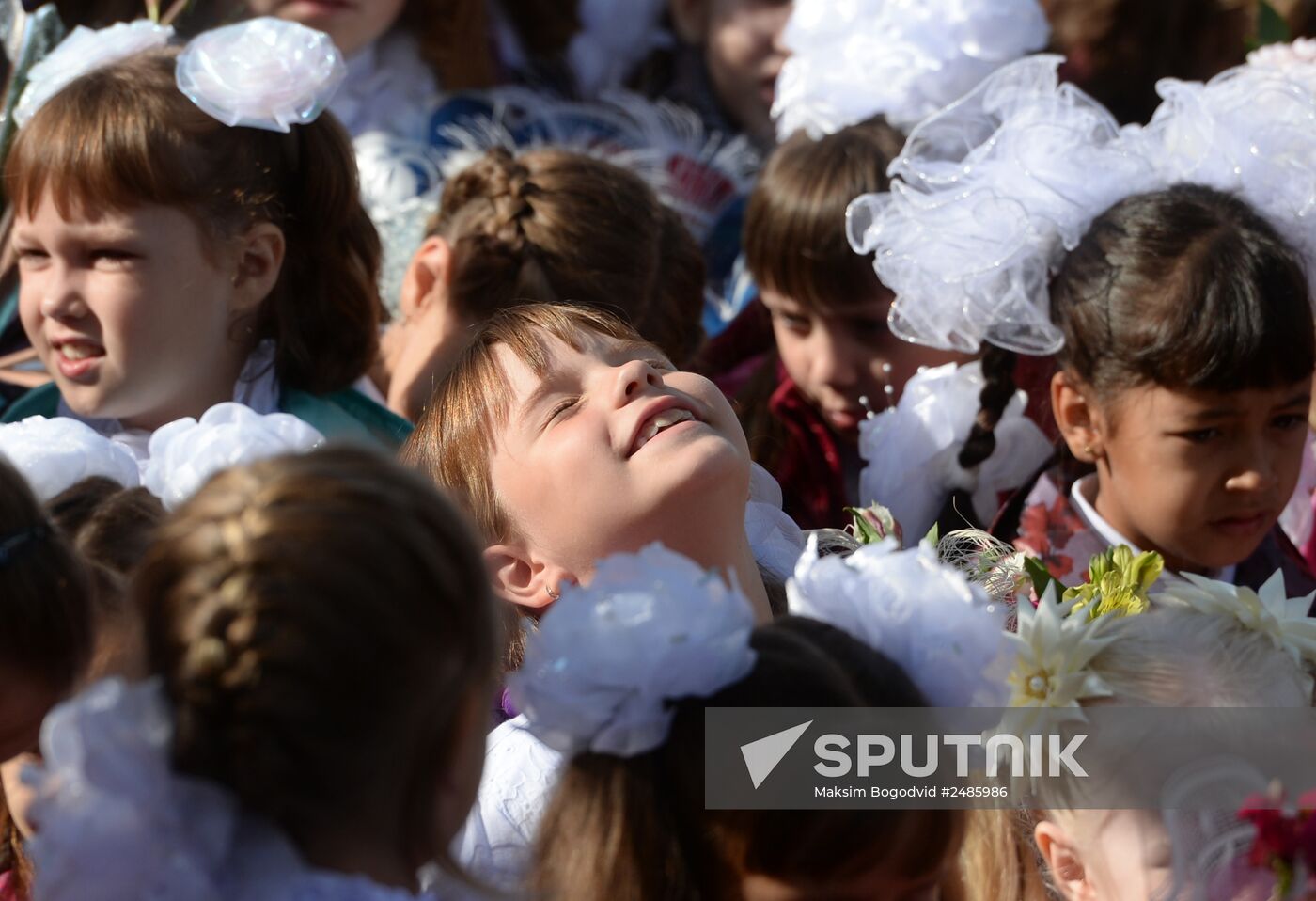 New school year starts in Russia