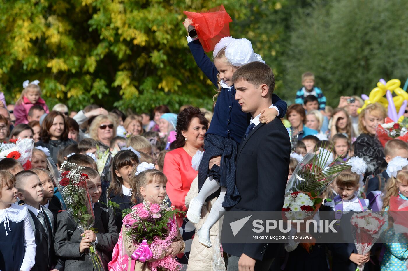 New school year starts in Russia