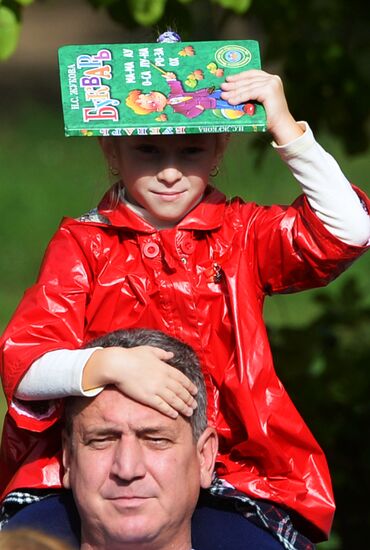 New school year starts in Russia