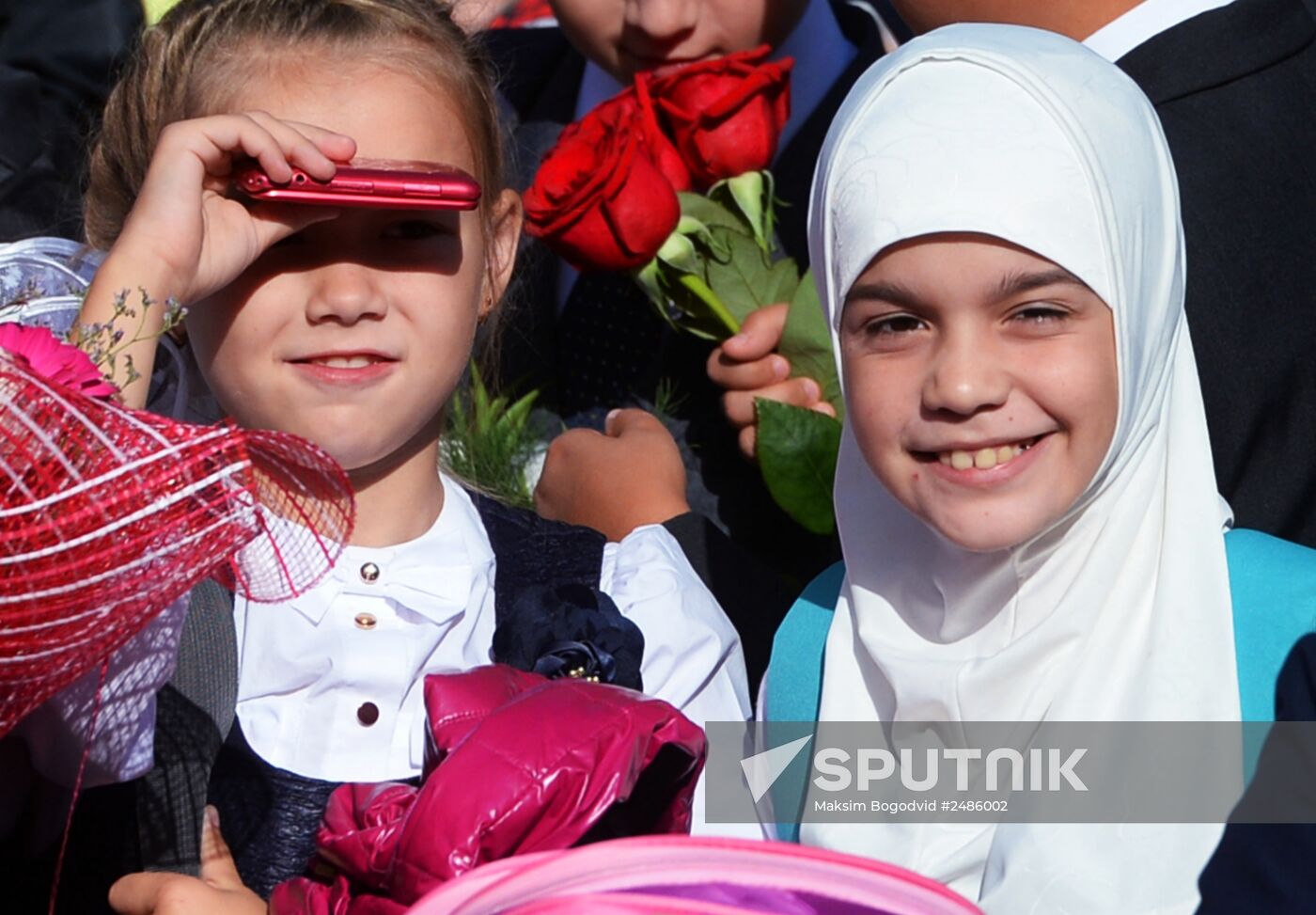 New school year starts in Russia